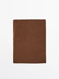 Écharpe fine en laine mélangée