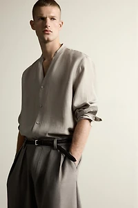 RELAXED FIT JACQUARD SHIRT