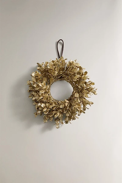 SHINY CHRISTMAS WREATH DECORATION
