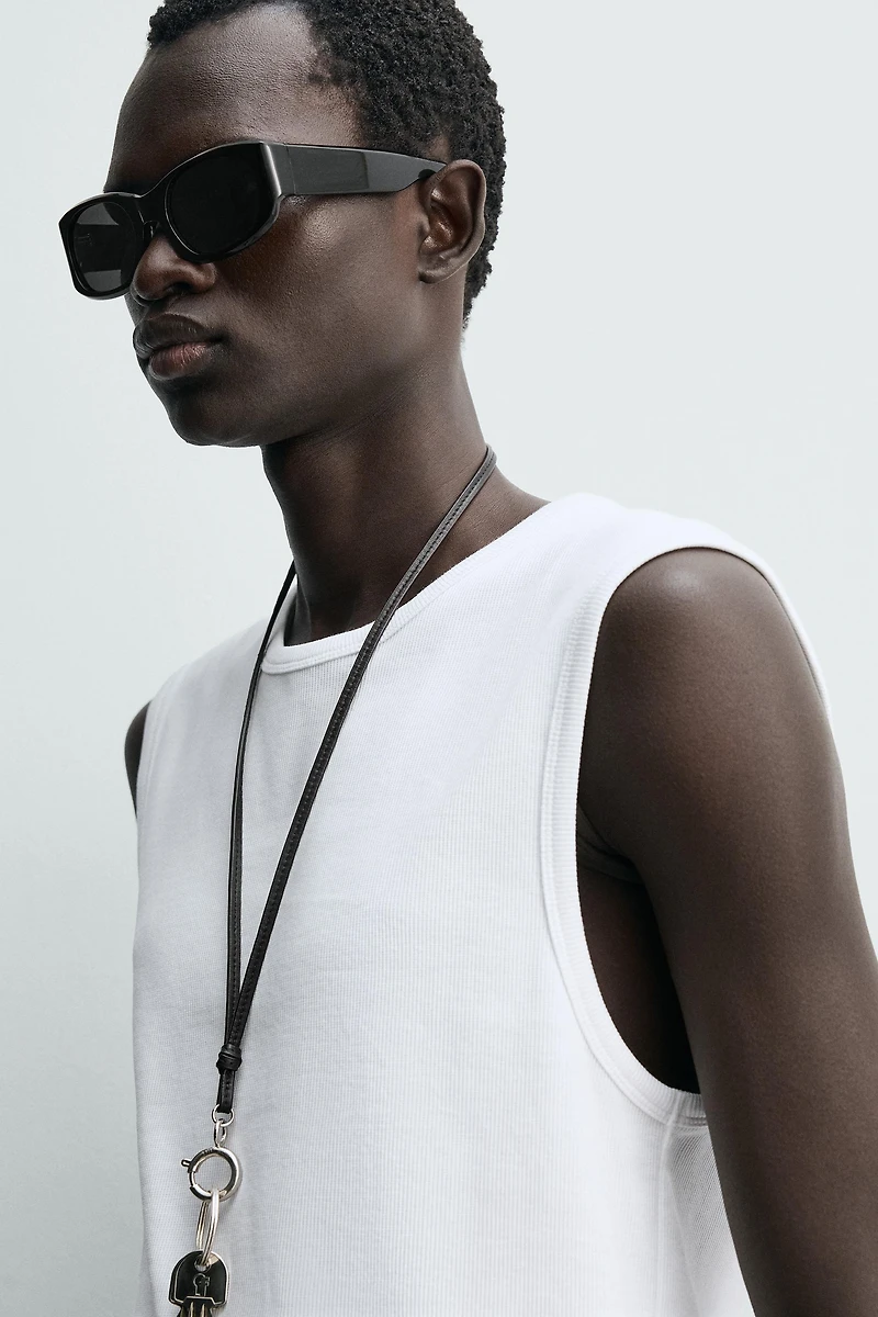 RIBBED TANK TOP
