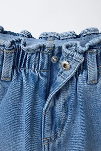 HEART POCKET PAPERBAG JEANS