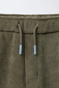CORDUROY PANTS WITH POCKETS