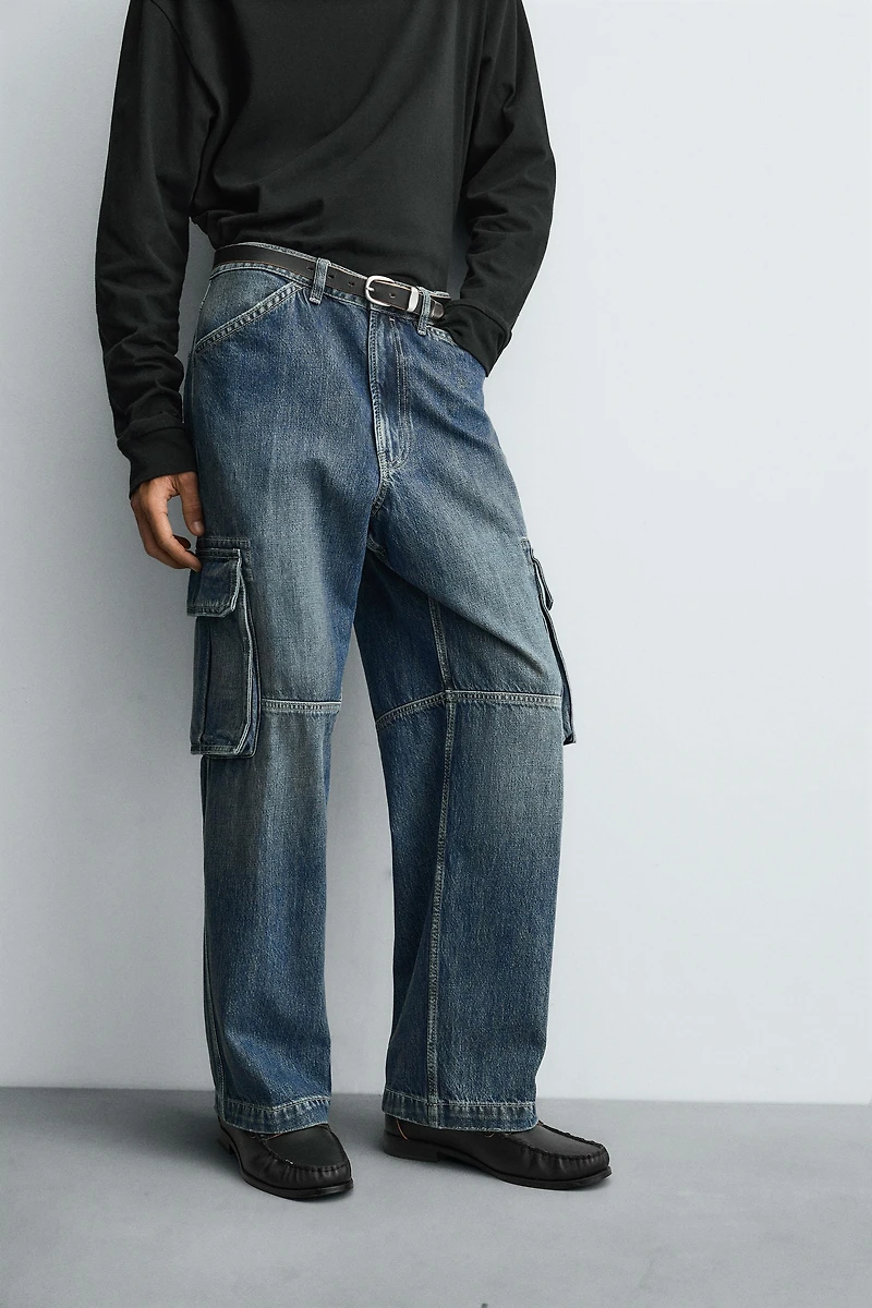 JEAN CARGO STRAIGHT FIT