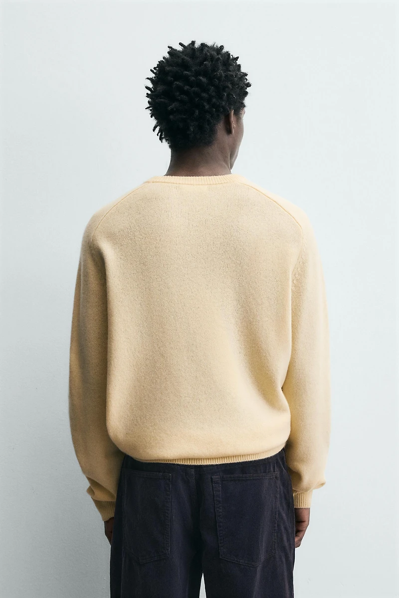 REGULAR FIT WOOL BLEND JUMPER
