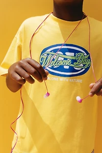 RAISED PRINT T-SHIRT