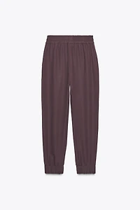 CUFFED HEM PANTS