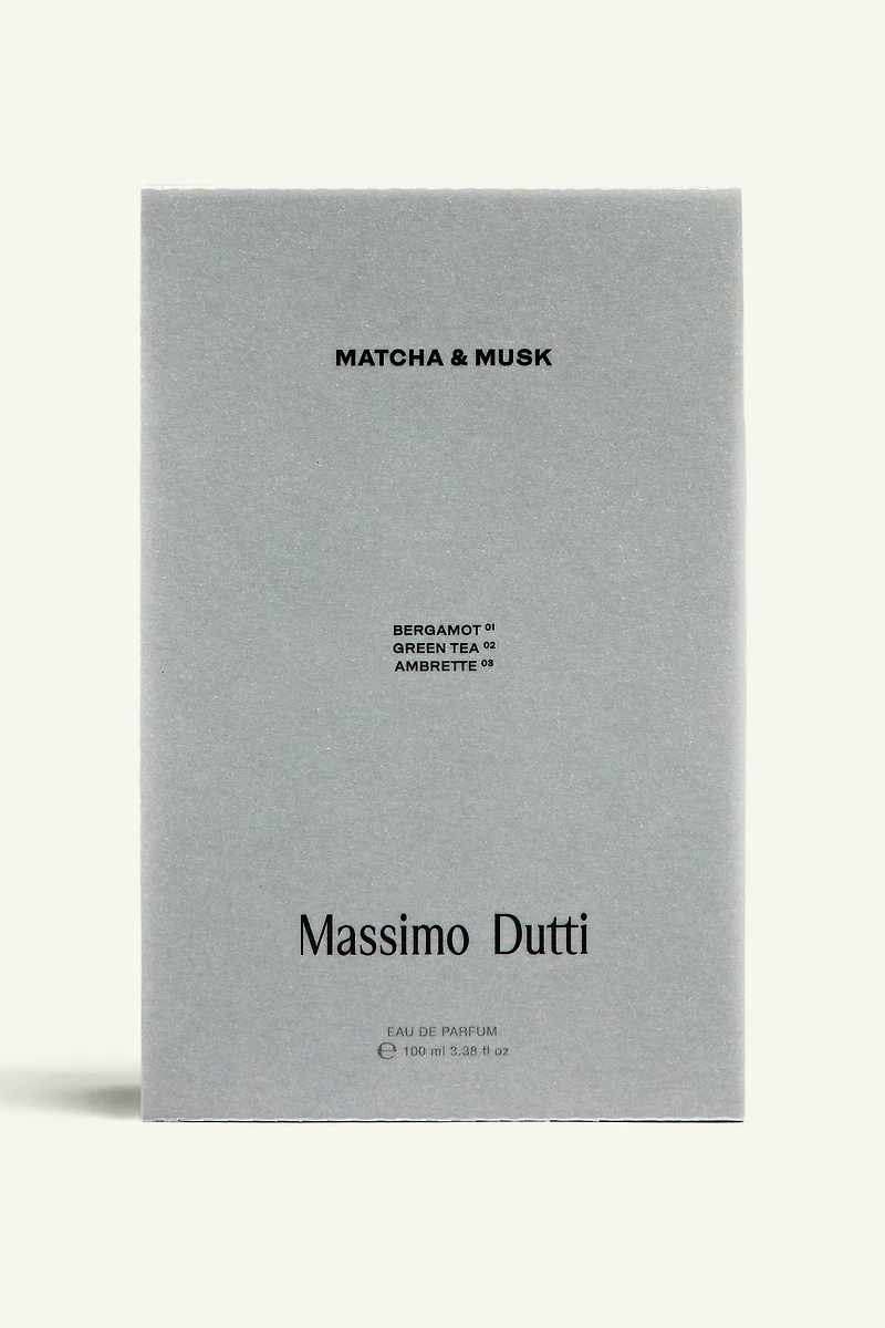 (100ML) MASSIMO DUTTI MATCHA & MUSK EAU DE PARFUM