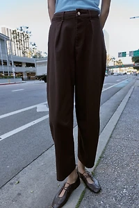 PANTALON BALLOON À PINCES