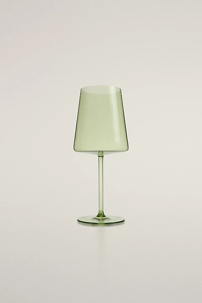 CONICAL CRYSTALLINE GLASS