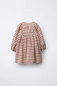 PLAID DRESS