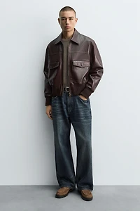 CHAUSSURES EN CUIR À BOUCLE