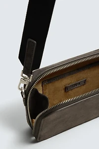 LEATHER CROSSBODY BAG