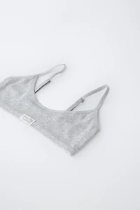 AGES 9-14/ THREE-PACK OF LABEL BRALETTES
