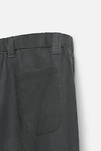 RELAXED FIT 100% HEMP PANTS