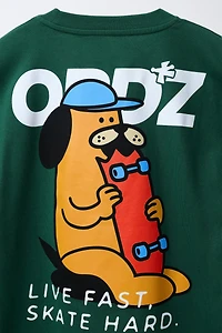 T-SHIRT IMPRIMÉ SKATE