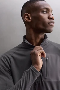 TECHNICAL QUARTER-ZIP T-SHIRT