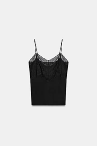 LACE RIB TOP