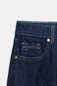 Z1975 COMBINED HIGH RISE WIDE LEG JEANS