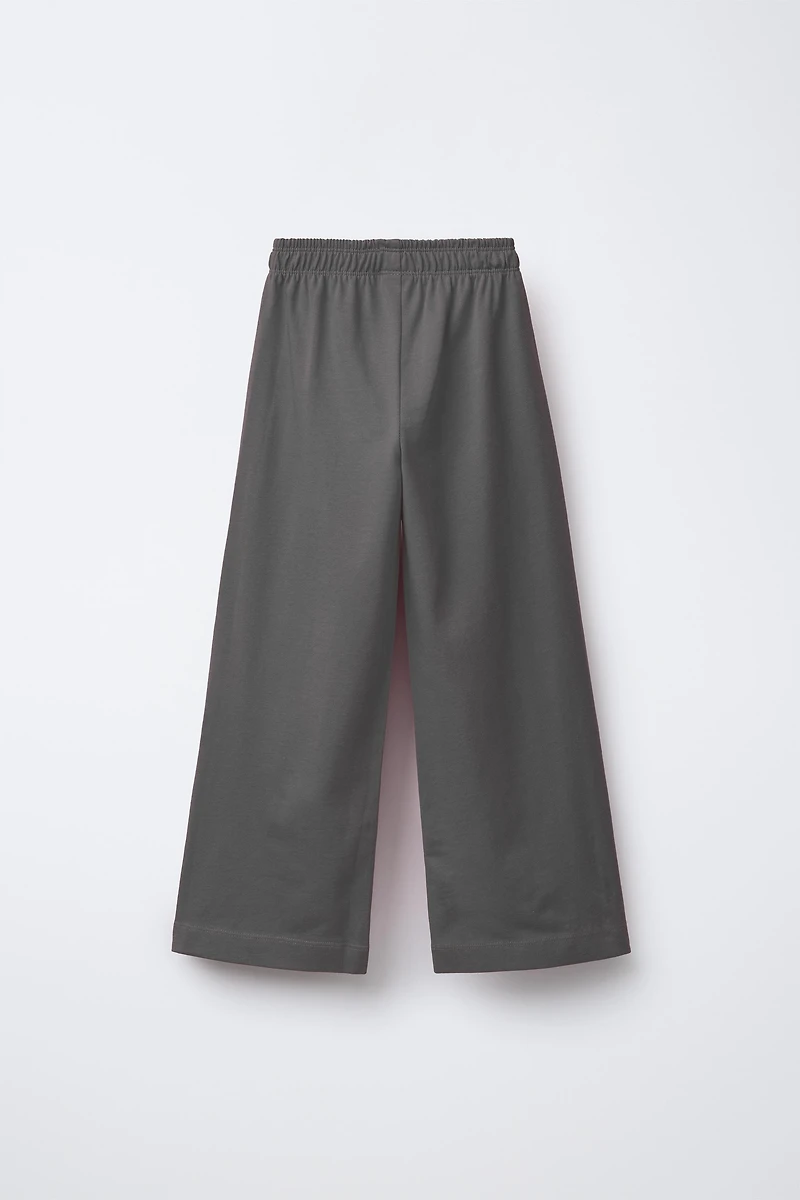 HEAVY WEIGHT WIDE LEG PANTS