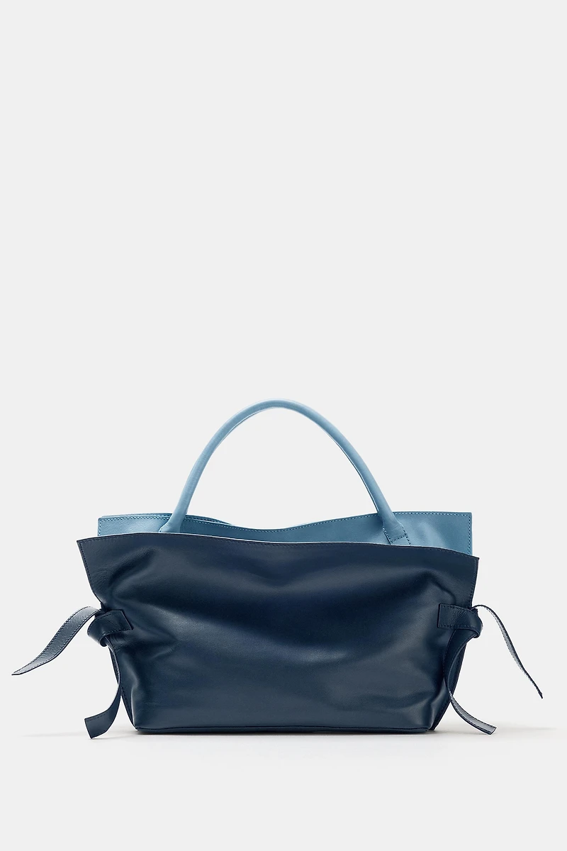 SAC EN CUIR À RABAT