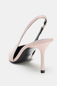 HEELED SLINGBACKS