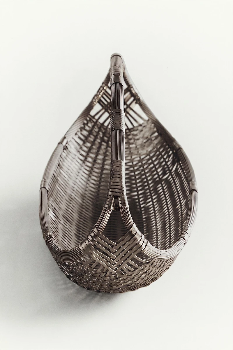 WOVEN METAL BASKET LOW I COLIN KING