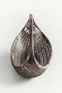 WOVEN METAL BASKET LOW I COLIN KING