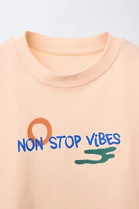 T-SHIRT IMPRIMÉ À INSCRIPTION