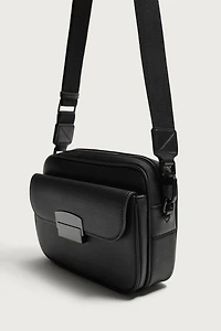 TEXTURED CROSSBODY BAG