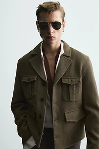 100% WOOL POCKET JACKET LIMITED EDITION