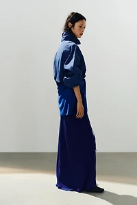 BUTTONED NYLON JACKET