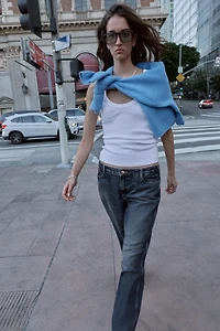 Z1975 MID-RISE STRAIGHT LEG JEANS