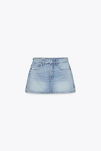 JUPE-CULOTTE EN JEAN TRF