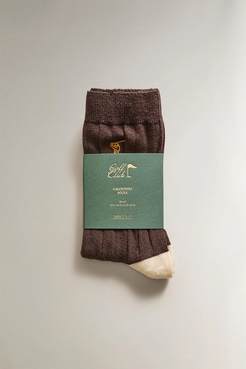 CHAUSSETTES COTON GOLF