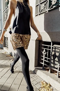 MINI JUPE PAILLETTES