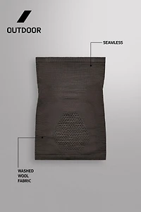 WOOL BLEND NECK WARMER