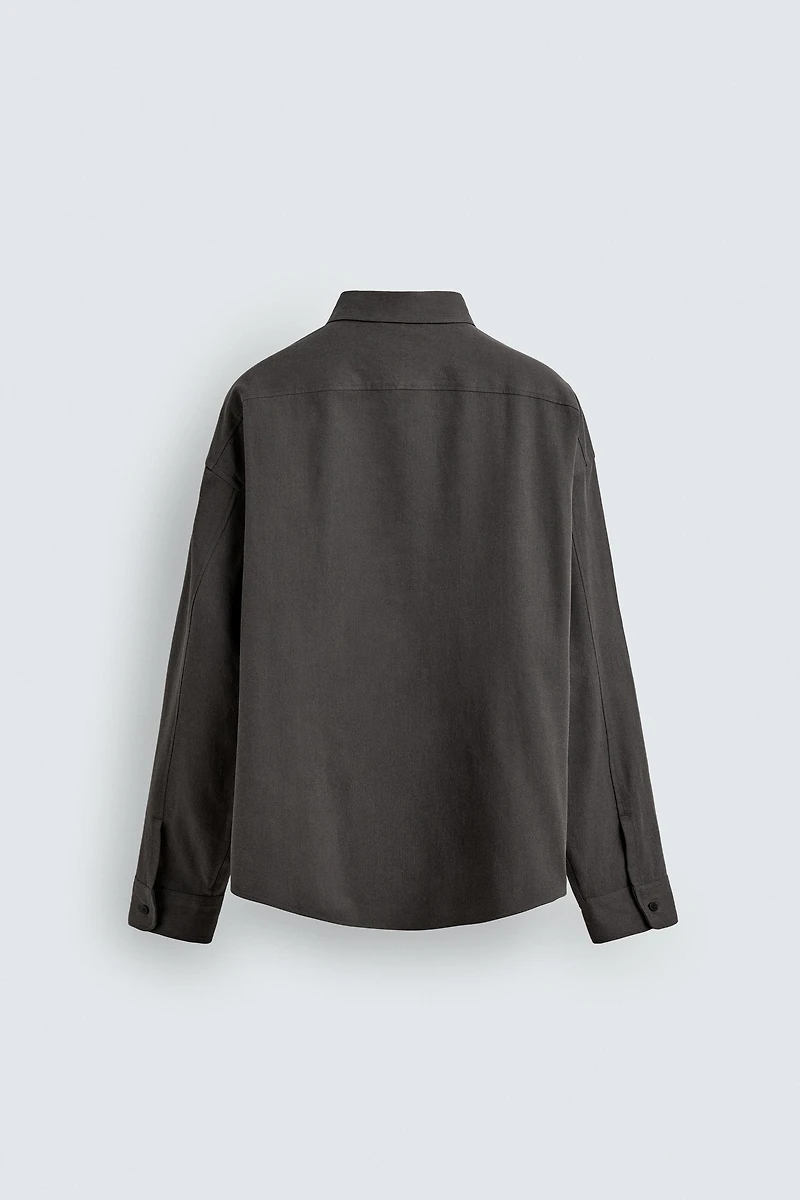 CHEMISE FLUIDE COUPE DÉCONTRACTÉE
