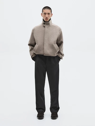 Veste à col montant en laine mélangée - LIMITED