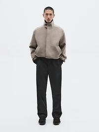 Veste à col montant en laine mélangée - LIMITED