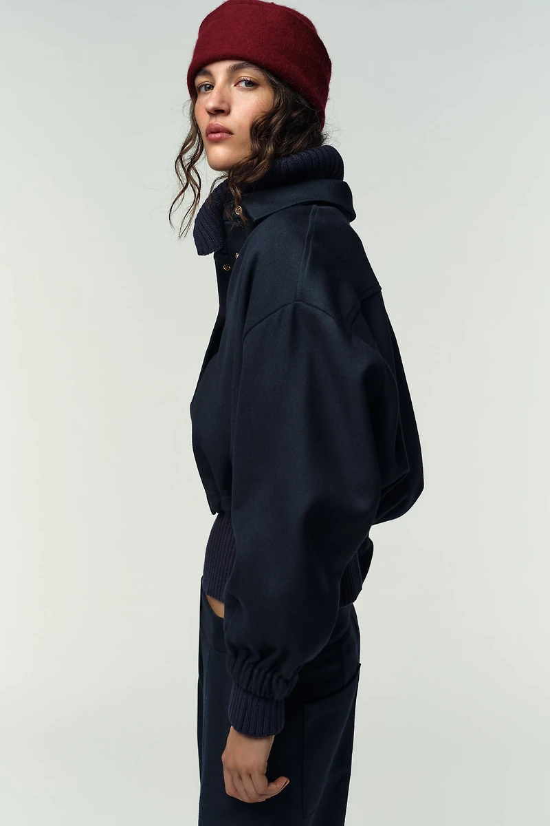 BLOUSON BOMBER COURT GLOBE