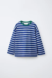 T-SHIRT À IMPRIMÉ RAYURES