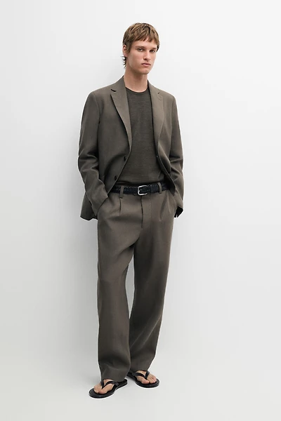 Veste de costume 100 % lin