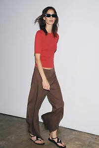 WASHED COTTON T-SHIRT