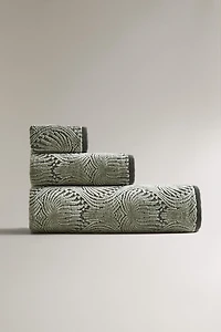 JACQUARD MOSAIC BATH TOWEL