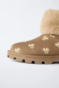 BOTTE EFFET FOURRURE MINNIE MOUSE © DISNEY