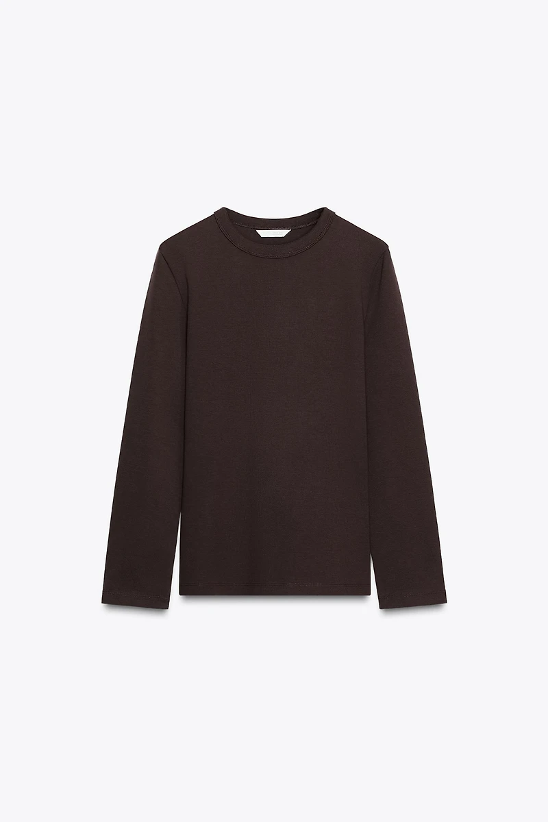 INTERLOCK LONG SLEEVE T-SHIRT