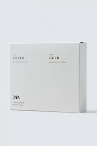 MAN SILVER + MAN GOLD EDT 2 X 100 ML (3.4 FL. OZ)