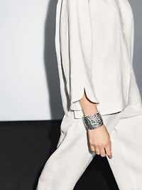 Kimono avec boutons 100 % lin