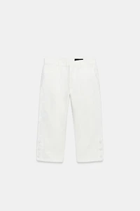JEAN ZW COLLECTION CAPRI TAILLE NORMALE BRODERIES