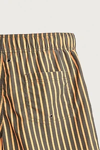 STRIPED MID-LENGTH SWIMSUIT